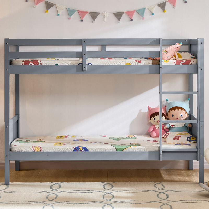 Bedfo Single (3') Kids Bed, Grey