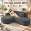 3 Seater Sofa & Chaise-2089519849