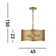 Howe 3-Light Drum Chandelier