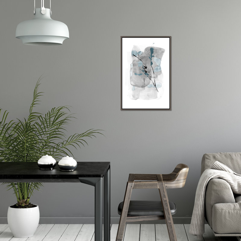Blue Azul VII Painting by Eve Fairwell