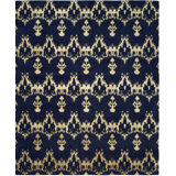 Ikat Area Rug in Blue