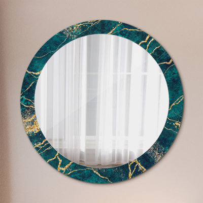Huldar Glass Flat Wall Mirror