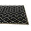 Tapis noir Otto