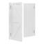 Porte de séparation en bois 35,43 x 47,24 po, portes de séparation à fermeture automatique, porte de séparation avec charnières-117186314