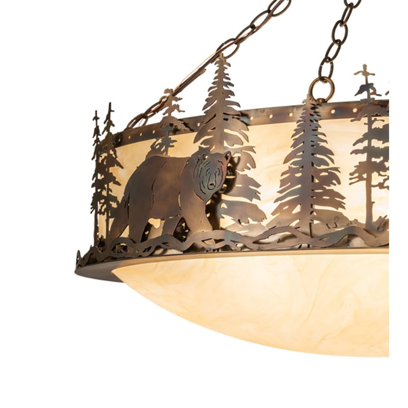 Lone Bear 6 - Light Pendant