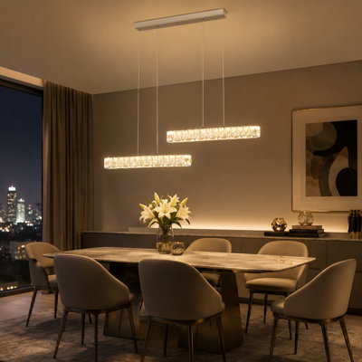 2 - Light LED Chandelier