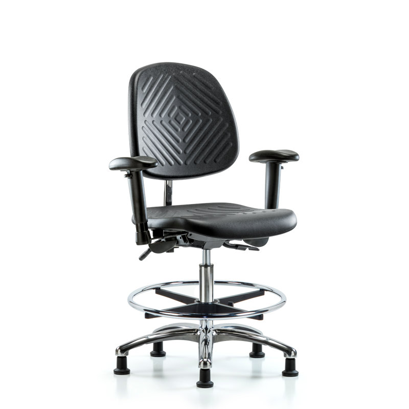 Winifred Drafting Chair, Glides, Included, Adjustable