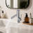 Single-Hole Single-Handle Bathroom Faucet With Drain Assembly-122282150