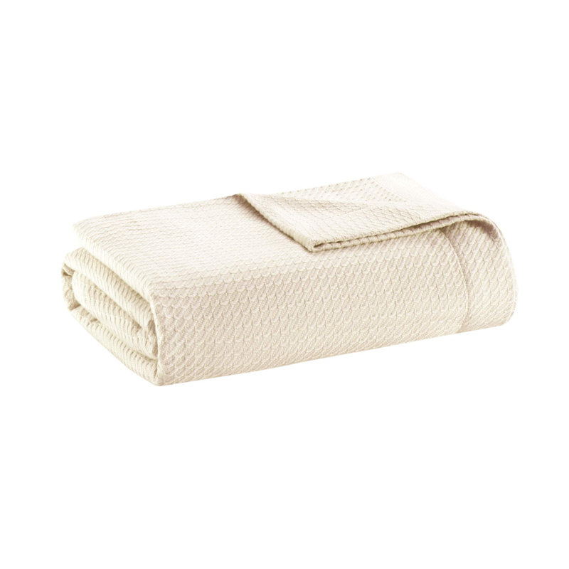 Couverture chauffante moelleuse, Double, Ivoire