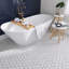 10.9" x 12.5" Marble Mosaic Tile