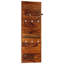 Portemanteau en bois de sheesham massif 46,5 po x 15,7 po