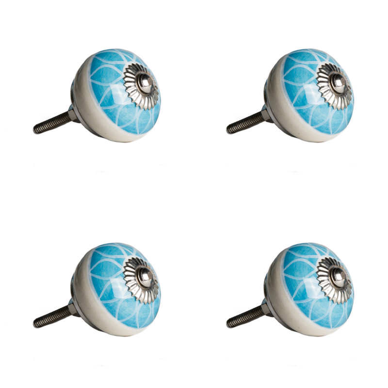 Handpainted Round Knob