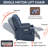 Power Lift Recliner Chair With Massage And Heat For Elderly