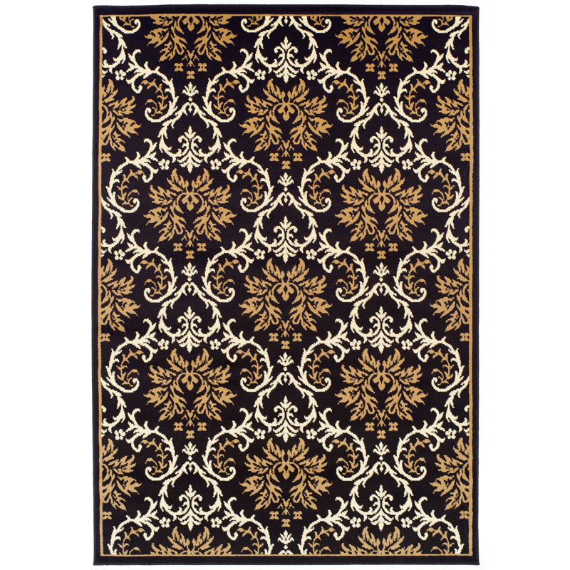 Etna Southwestern Indoor / Outdoor Rug, Rectangle 3'10" x 5'3"