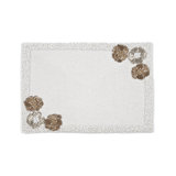 All White Flower Placemat