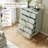 Modern 5 Drawer Dresser With Gold Handle And Large Drawer-1743723659