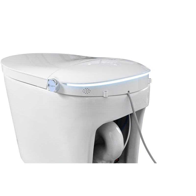 Smart Toilet, Built - In Bidet, Auto Open/Close, Flush, Heated Seat, Bubble Wash, Multiple Wash Modes, Night , Digital Display, Foot Operated Sensor, Battery Back Up, Nozzle Self Cleaning, Pre