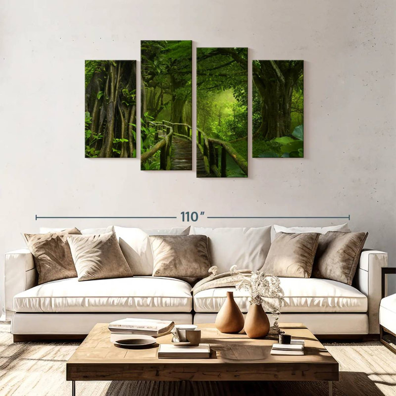 Alvord Thailand Jungle, 48" H x 75" W