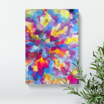 The End Abstract - Wrapped Canvas Print