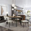 Lizzy Extendable Dining Table with end leaves