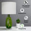 Glass Table Lamp And Shade-1217895374