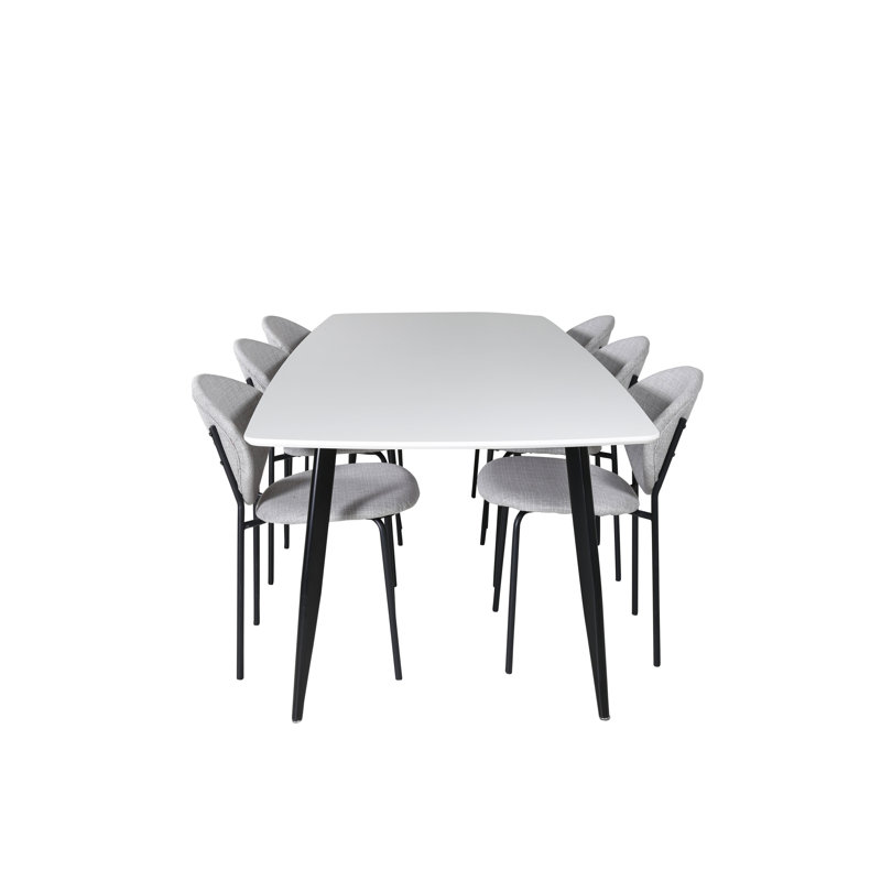Bergsteinn 6 - Person Dining Set