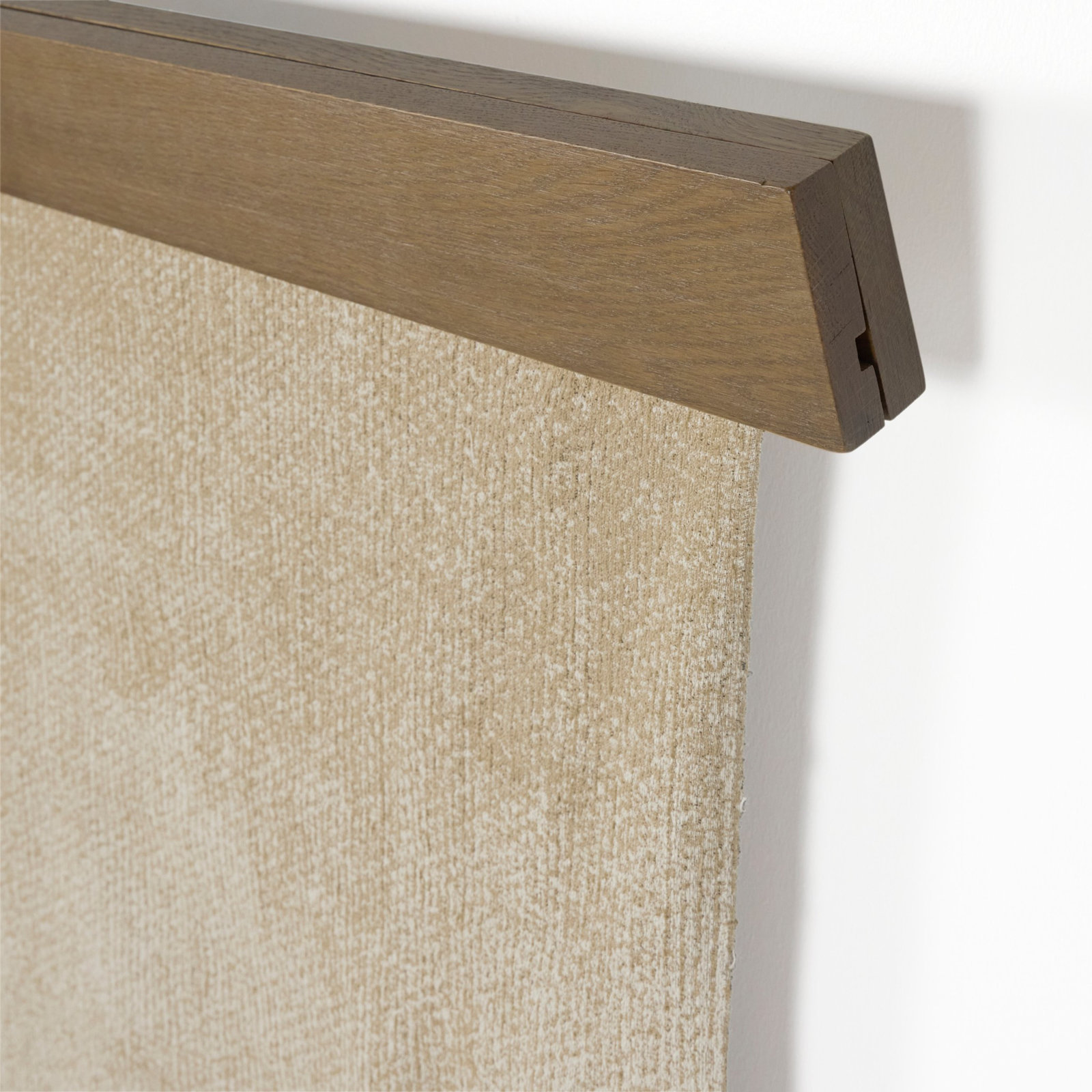 Liev Haze Wall Hanging with Hanger, Auburn Oak