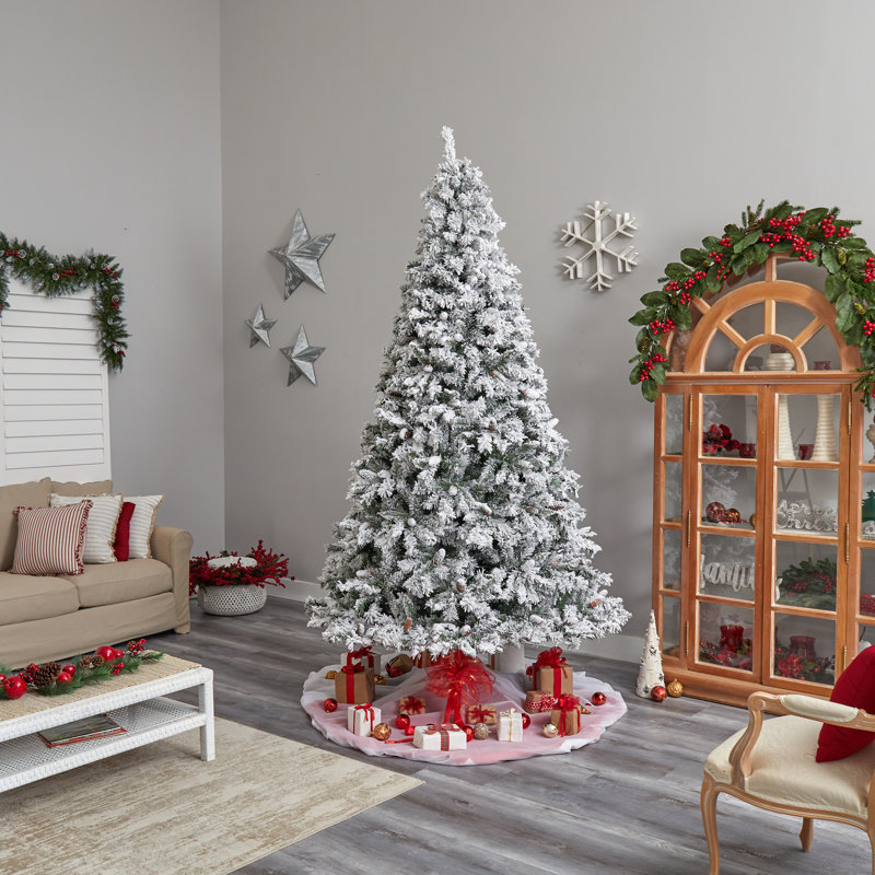 Lighted Artificial Christmas Tree, 5' H