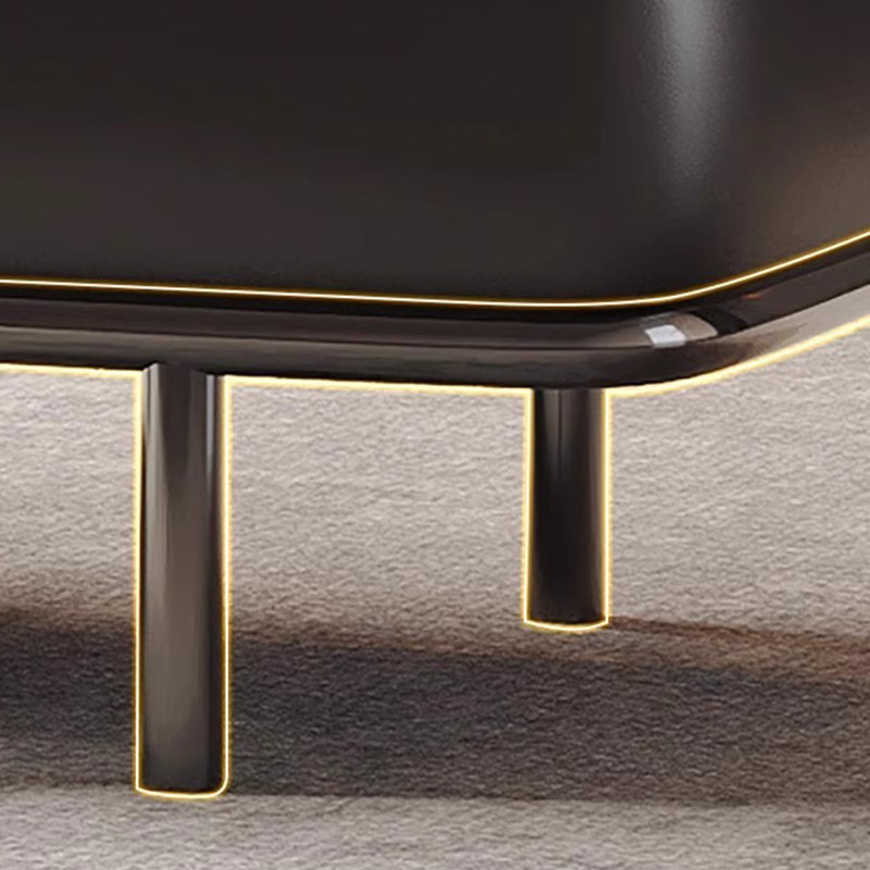 Banc de repos en acier inoxydable, H 15,75 po x l 47,24 po x P 18,9 po