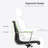 Ashvina Genuine Leather Ergonomic Office Chair with Aluminum Frame-439803989-433789651