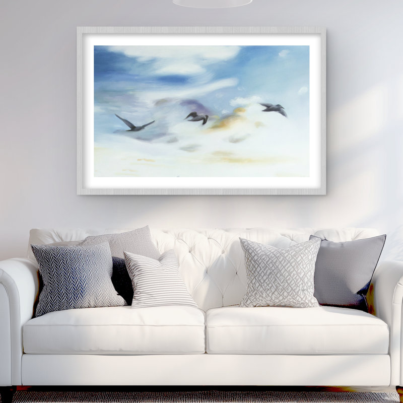 Birds in the Sky - Exotic Blue