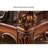 European-style Marble Storage End Table Coffee Table