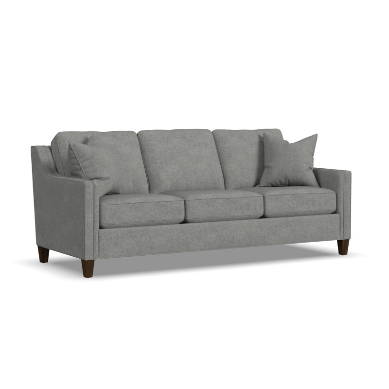 Sofa Finnegan, Mélange de polyester argenté et de galet