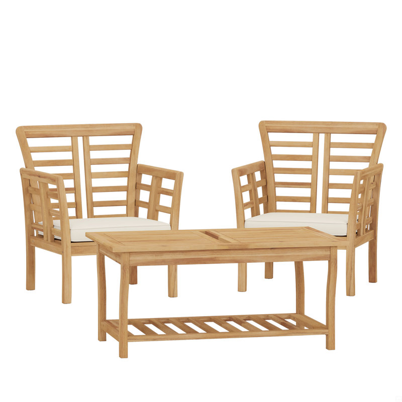 2 chaises club + table