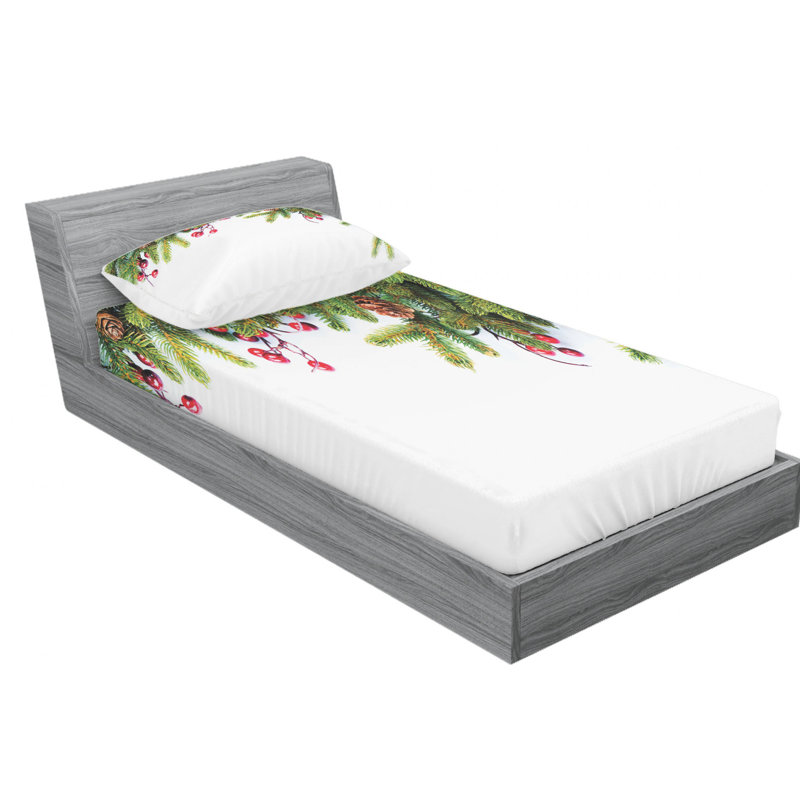 Microfiber Sheet Set, Twin XL Sheet Set with Fitted Sheet