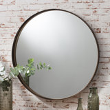 Christensen Metal Flat Wall Mirror