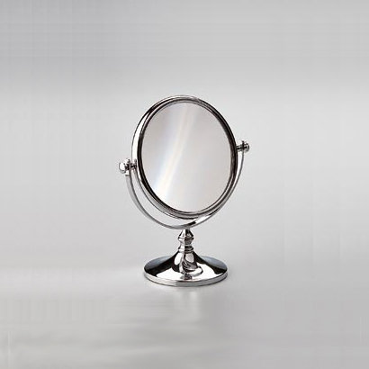 Miroir grossissant double face, Chrome