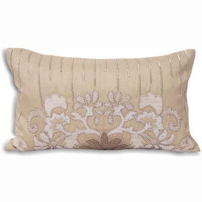 Floral Rectangular Cushion Cover