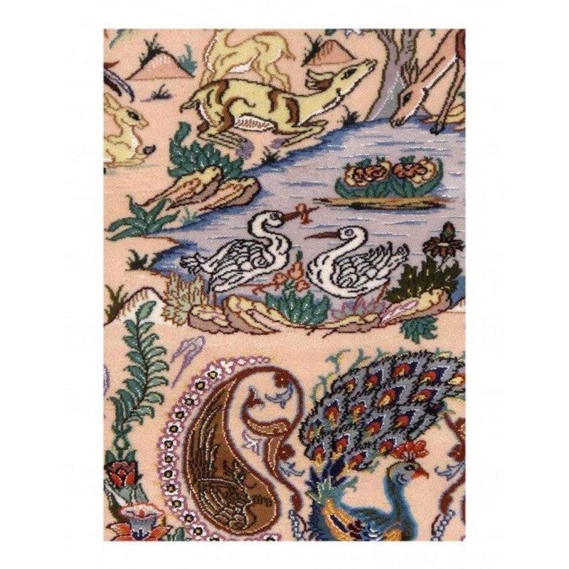Mialyn Oriental Area Rug in Blue