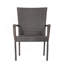 LITTLETON PE WICKER STACKING CHAIR,1PC