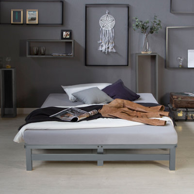 Genessa Solid Wood Bed
