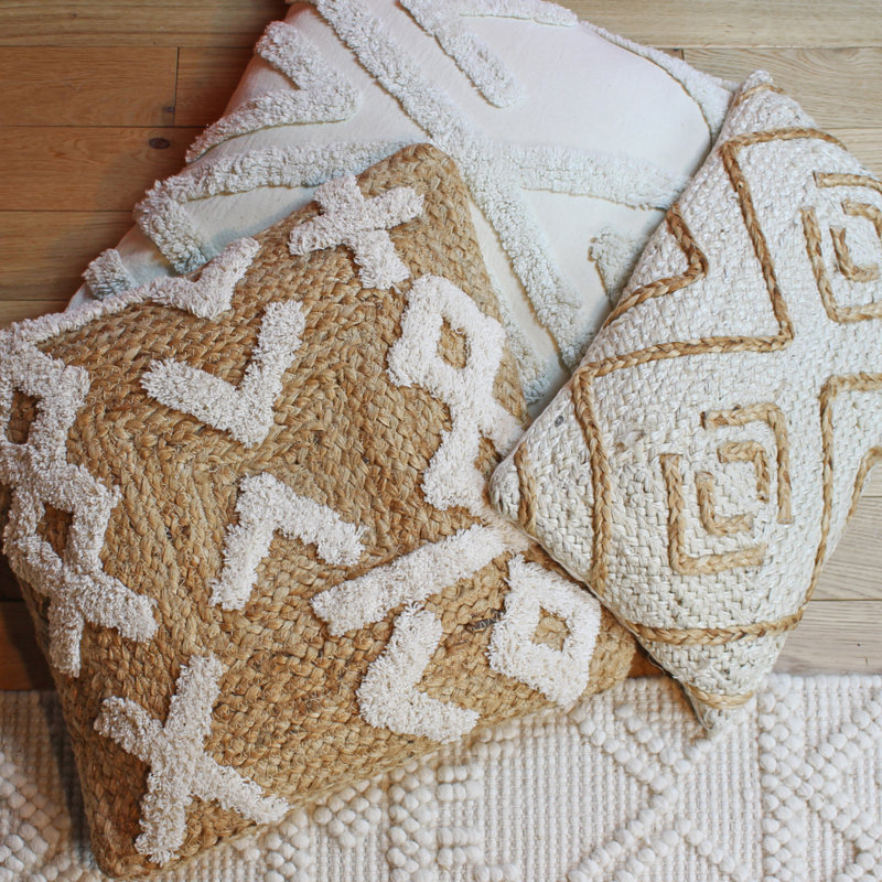 Geometric Rectangular Lumbar Pillow Cover