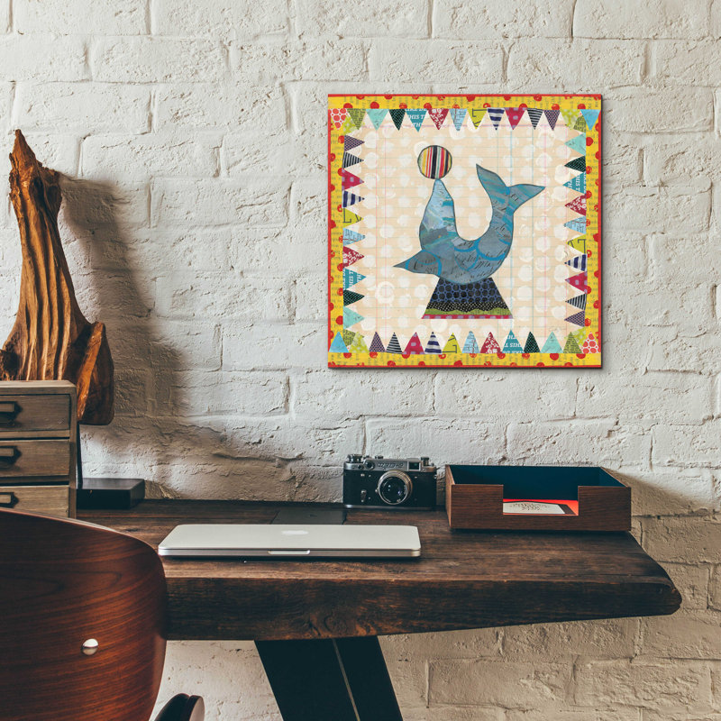 «Circus Fun III» par Courtney Prahl, H 12 po x l 12 po x P 0,13 po