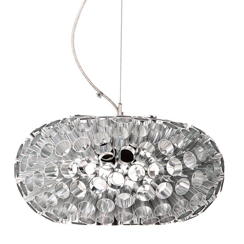 Pudsey 3 - Light White Drum Pendant