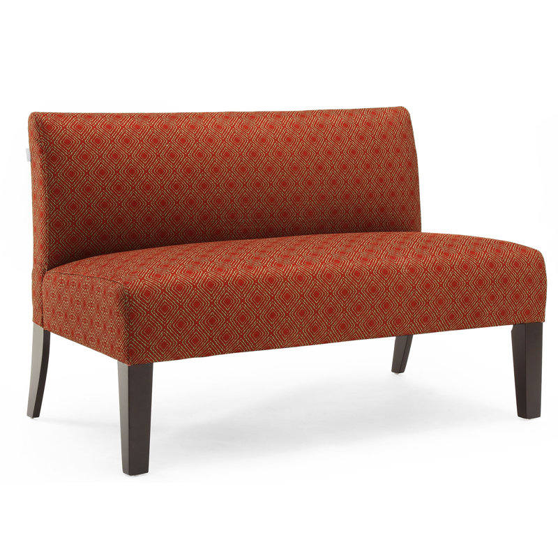 Doreen 46.5'' Reception Loveseat, Crimson