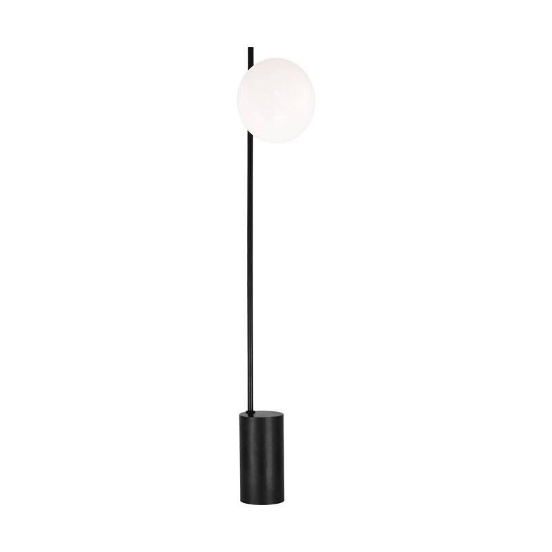 Vibi 66'' Aged Iron Floor Lamp