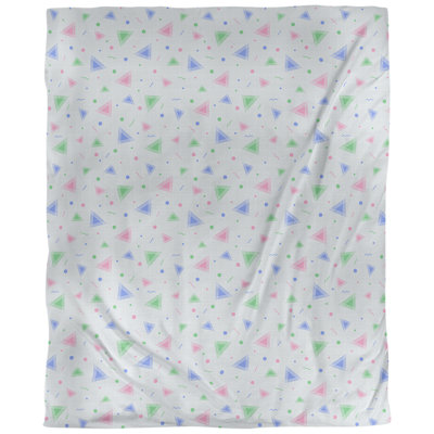 Katelyn Elizabeth Geometric Shapes Duvet Cover