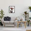 «Blooming Tulip Silhouette Floater» par Caroline Kelly-437845182-437845177