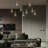 Ottoline Raindrop 9-Light Chandeliers for Dining Room, Pendant Lights Teardrop, Adjustable Rope Hanging Lamp Ceiling for Living Room-1062668770
