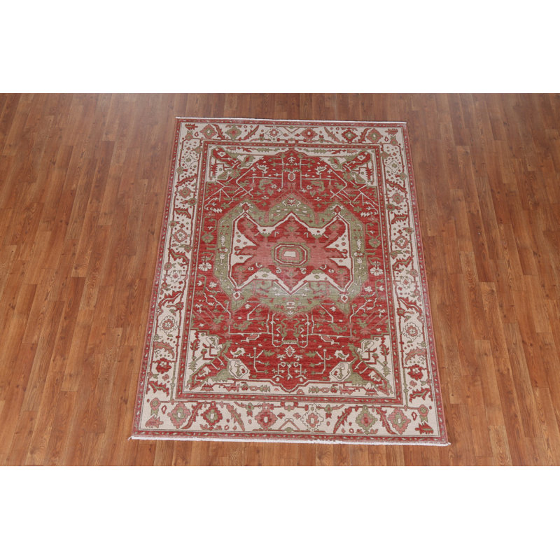 Tapis géométrique turc 5 x 7